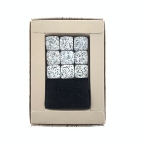 Whiskey Cooler Stone Sets Manufacturer - Hot Selling Natural Marble Ice Wine Frozen