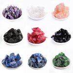 Crushed Gem Chips Manufacturer - Natural Crystal Fish Tank Rose Quartz Tiger Eye Amethyst Bulk