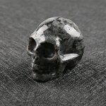 Crystal Skull Sculpture Manufacturer - Natural Carved Realistic Reiki Gemstone Collectible Necklace