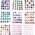 Crystal Rune Stone Set Manufacturer - Lazurite Natural Wicca Energy Reiki Polished Engraved