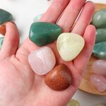 Tumbled Stone Manufacturer - Natural Rose Quartz Amethyst Rock Crystals Healing Gravel