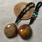 Agate Stone Pendant Manufacturer - Miss Stone Tear Drop Glossy for Jewelry Making