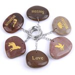 Keychain Manufacturer - Wholesale Folk Craft Natural Healing Crystals Rose Quartz Dildo Carving