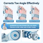 Hammer Toe Bunion Corrector - Tech Love Flexible Orthopaedic Big Toe Splint