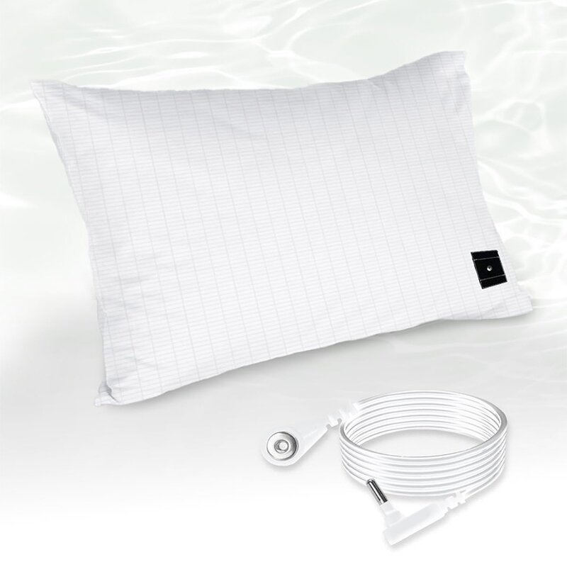 Grounding Pillowcase Manufacturer - 20x30 Inch Pure Silver Thread with Conductive Cord