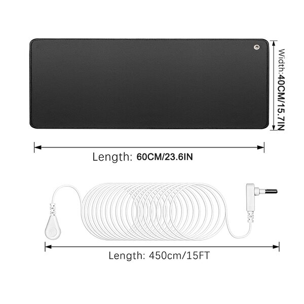 Grounding Mat Manufacturer - Portable 60*40CM Desktop Floor 4.5M Wire for Body Massage