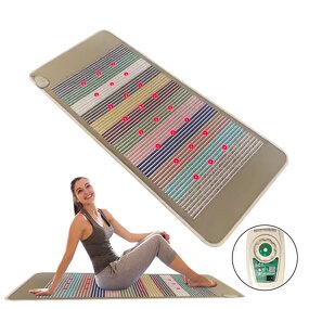 Heating Mattress Manufacturer - Far Infrared Therapy 190*80cm/150*50cm PEMF Photon Negative Ion Natural Jade