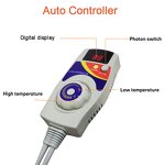 Waist Heated Pad Manufacturer - Manufacturer-Designed LED Light Natural Amethyst Crystals Tourmaline