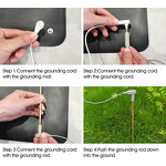 Grounding Mat Manufacturer - 4.5M Brass Rod 30.4M Cord 25*65CM Earth-Connected for Body