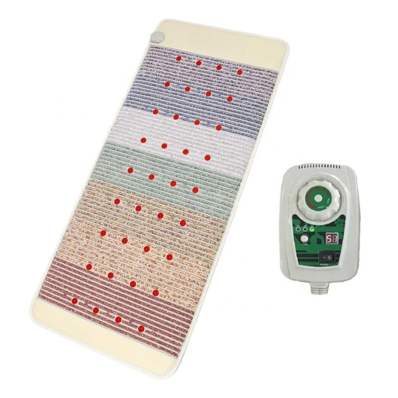 Heating Mattress Manufacturer - 80*190CM PEMF Photon Amethyst Tourmaline Bian-Stone Far Infrared