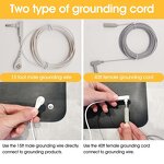 Ground Rod Manufacturer - Solid Copper with 12.2M 4.5M Ground Wire for Pillow Pads Blankets