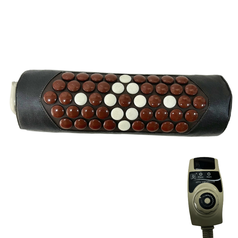 Cervical Pillow Manufacturer - Infrared Heated Therapy Tourmaline Jade Stone with Heating Controller