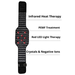 Therapy Belt Manufacturer - Multifunctional Infrared Heating PEMF Photon Negative Ions Crystal