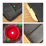 Heated Pillow Manufacturer - Newest PEMF Photon Black Purple White Dual Crystal for Sleep Therapy