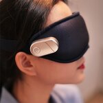 Electric Heating Eye Mask - Cool Warm Compress Relieve Fatigue Puffy Eyes Tool