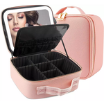 Professional Makeup Case - 2022 Large Capacity Portable Travel Storage Bag Tool
