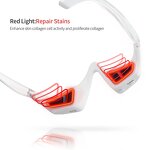 Red Light Therapy Eye Mask - Best Anti-aging Dark Circles Puffiness Fatigue Relief Tool