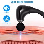 U-Shaped Massage Gun - Electric Extended Handle Body Facial Back Hammer Tool