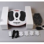 Foot Circulation Booster - Whole Body EMS Tourmaline Massager Gel Pads Waist Belt