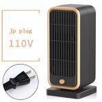 Mini PTC Fan Heater - Plug in Winter Home Room Space Electric Portable Heater