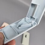 Weekly Pill Case - Portable Custom Plastic 7 Day Storage With Pu Bag Tool