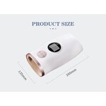 Cordless Hand Massager - Electric Vibrating Acupressure Warmer Finger Joint Palm Tool