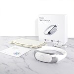 Smart EMS Neck Massager - APP Bluetooth Pulse Hot Compress Wireless Electric Tool