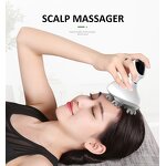 3D Scalp Massager - Electric Vibration Head Legs Back Kneading Pain Relief Tool