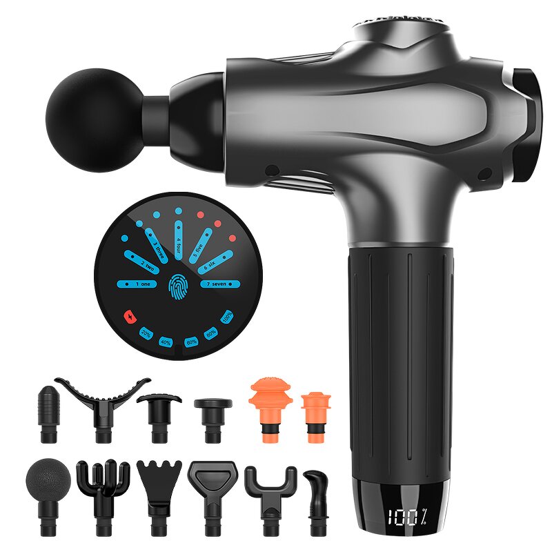 Deep Tissue Massage Gun - Percussion Muscle Massager 7 Speed Athletes Handheld Tool