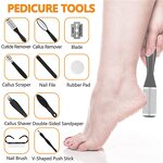 Electric Foot Grinder - Electrical Dead Skin Removal Rechargeable Pedicure Machine