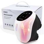 Heated Knee Massager - Cordless Airbag Air Pressure Vibrating Red Light Therapy Tool