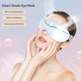 3D Steam Eye Mask - Wholesale Custom Logo Rechargeable Hot Heated Sleep Tool