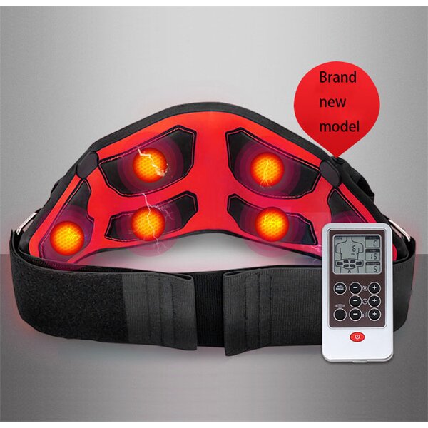 Abdomen Stimulator Belt - Russians Best Sale Heater Waist Pulse EMS Massage Tool