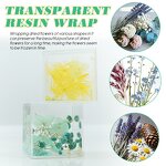 Resin Paperweight - Real Flower Specimen Kids Party Favors Novelty Gift Tool