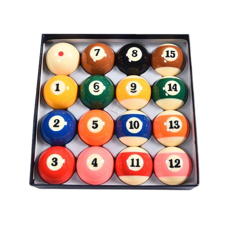 Resin Billiard Balls Set - 16-Piece OEM/ODM Service Billiard Game Accessories