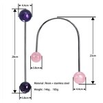 Double G Pop Wand - Stainless Steel G Spot Stimulation Female Private Massager