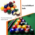 Resin Billiard Balls - Sports Training Personalized Numbering Branding Game Tool