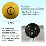 Nine-Ball Game Kit - Resin Balls Sharp Numbering Perfect Gift Billiard Tool