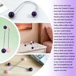 Double G Pop Wand - Stainless Steel G Spot Stimulation Female Private Massager