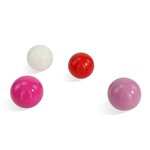 Multi-Color Bocce Ball Set - 63-67mm Waterproof Anti-Cracking Adults Kids Family Game