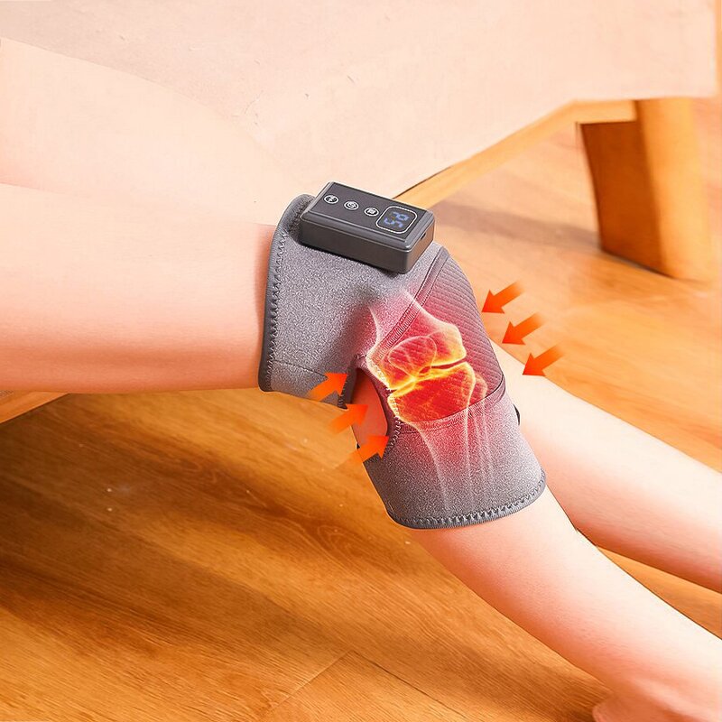 Electric Knee Massager - New Arrival Heat Vibration Pain Relief Novelty Gift Tool