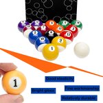 Resin Billiard Balls Set - 16-Piece OEM/ODM Service Billiard Game Accessories