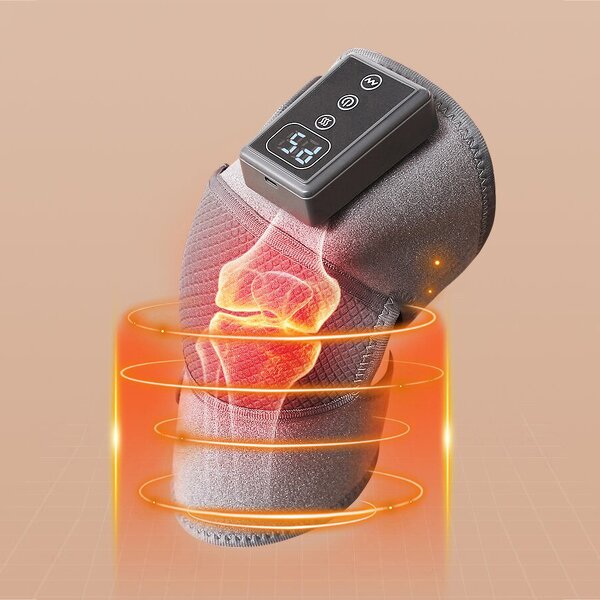 Hot Compress Knee Massager - Infrared Pain Relief Physiotherapy Therapy Tool