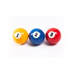 Resin Billiard Balls - Sports Training Personalized Numbering Branding Game Tool