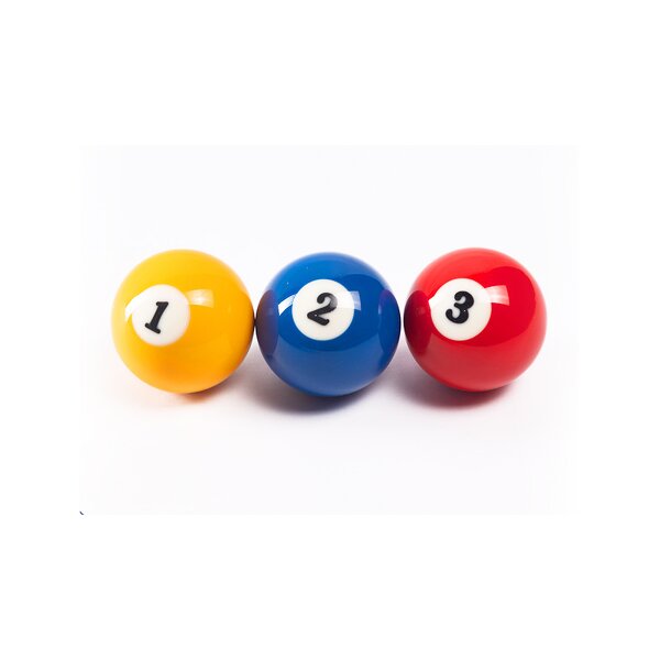 Resin Billiard Balls - Sports Training Personalized Numbering Branding Game Tool