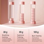 Breathing Trainer Dumbbell - Small Face Core Strength Lung Exerciser Muscle Tool