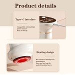 Wireless Gua Sha Cupping - Electric Heat Function Rechargeable Full Body Therapy