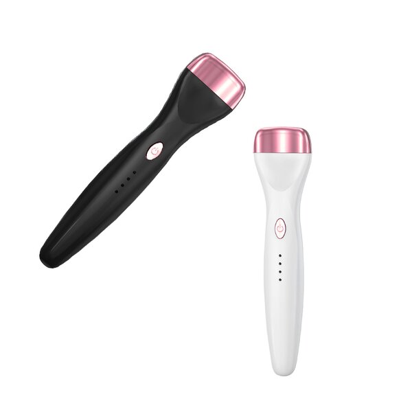 Heated Eyelash Curler - Portable Hot Lasting Curling Clip with Comb Makeup Tool