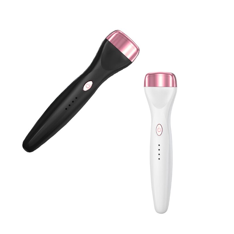 Heated Eyelash Curler - Portable Hot Lasting Curling Clip with Comb Makeup Tool