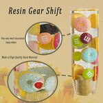 Resin Shift Knob - 5 Speed with 3 Adapters Replacement Regular Car Tool